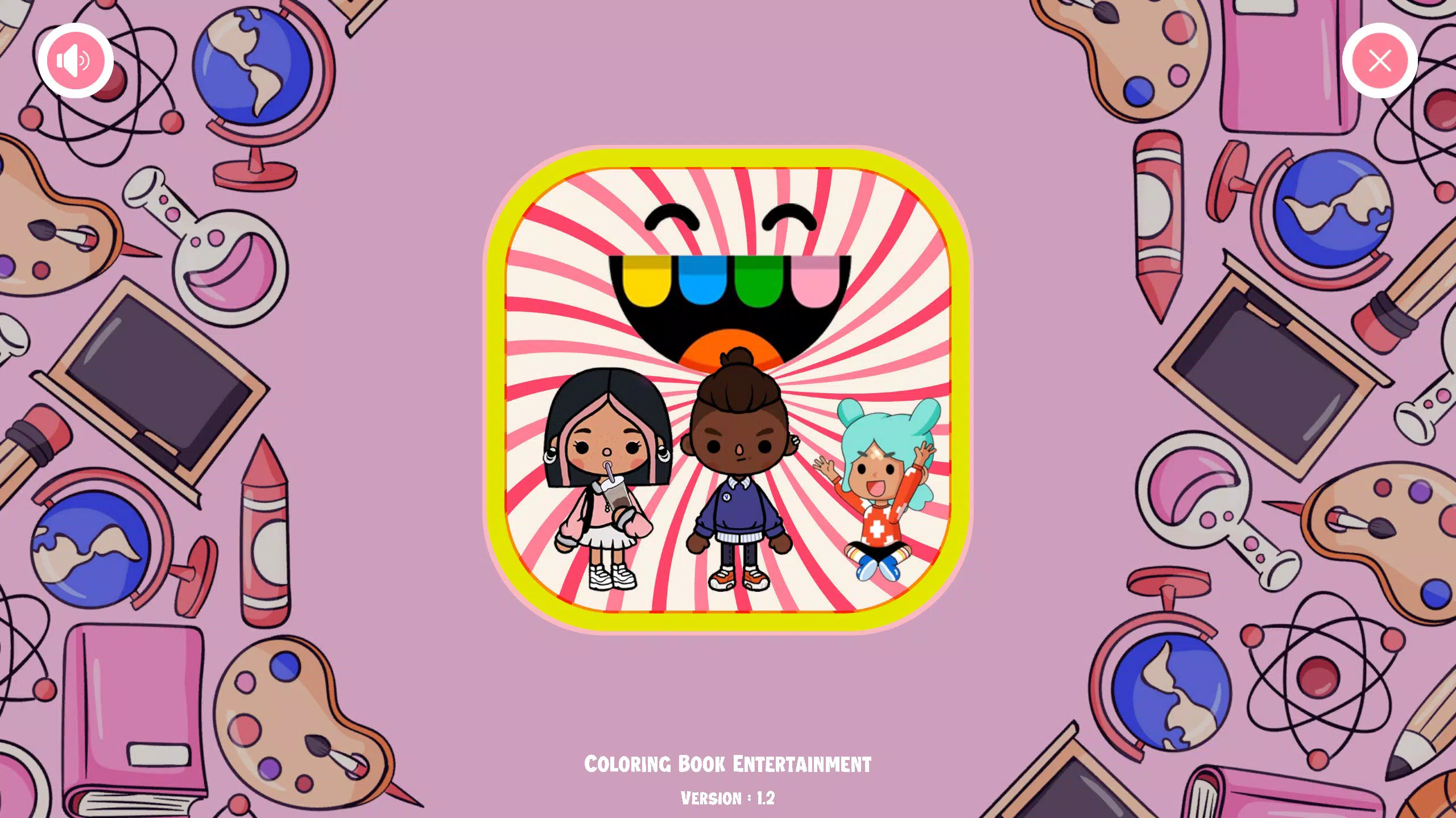 Toca Coloring Books