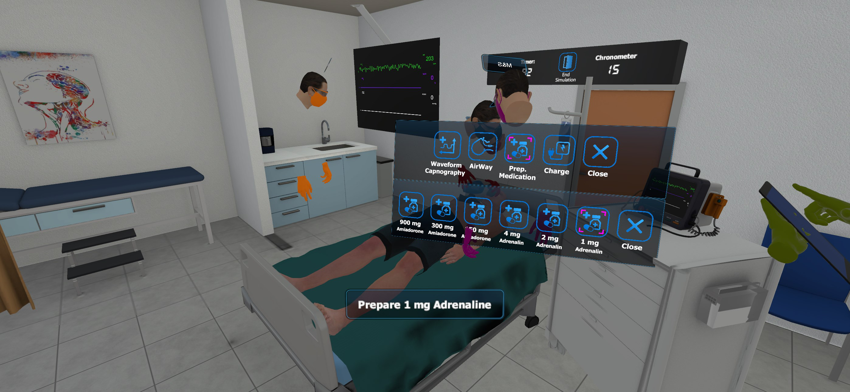 3DMedSim - Advanced Life Support