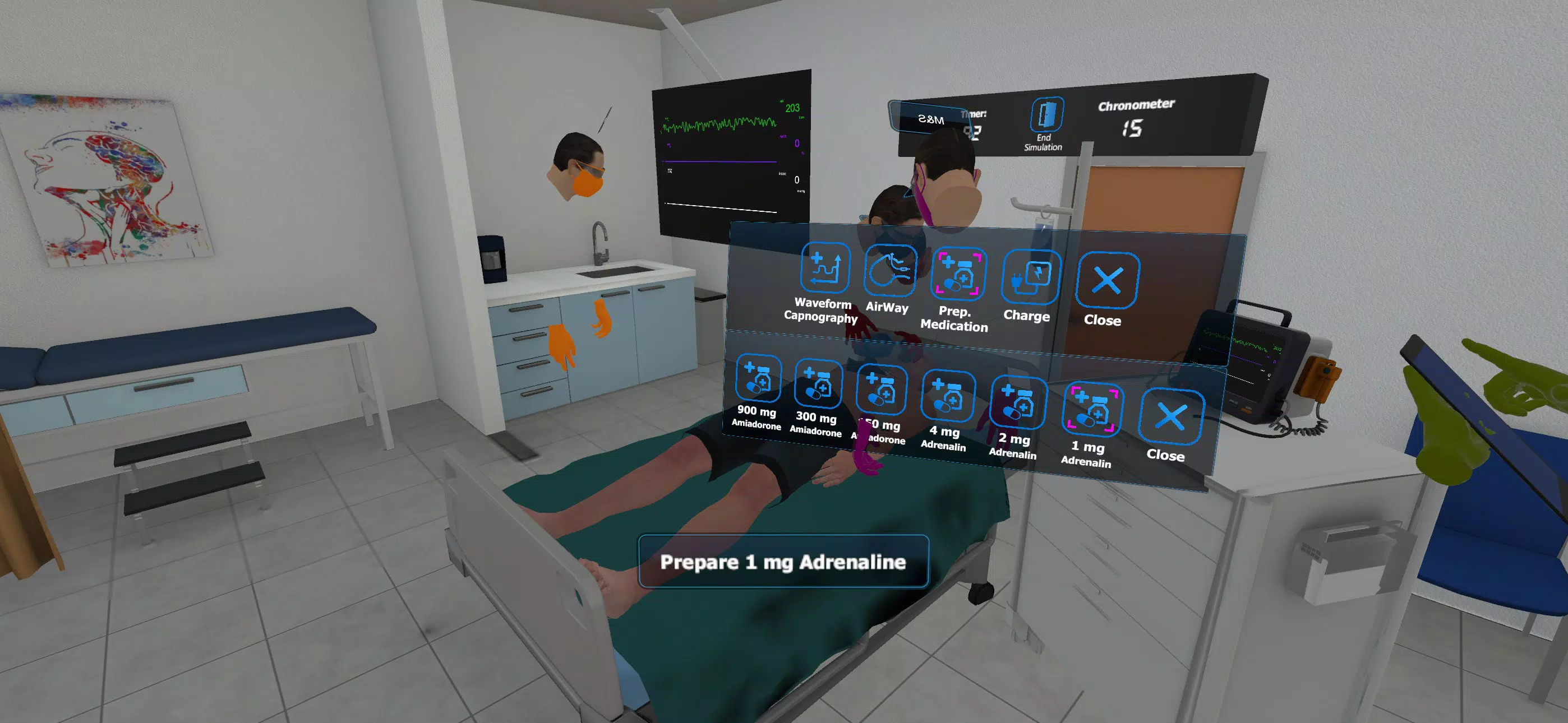3DMedSim - Advanced Life Support
