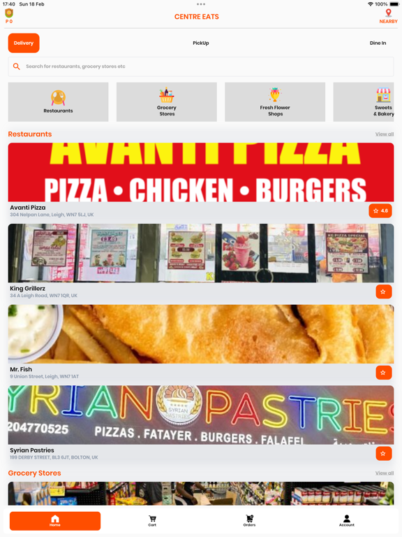 Centre Eats poster