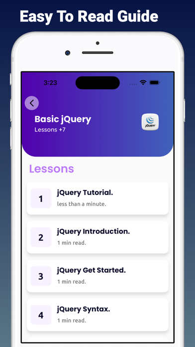 Learn jQuery Tutorials poster
