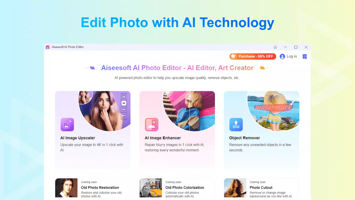 Aiseesoft AI Photo Editor