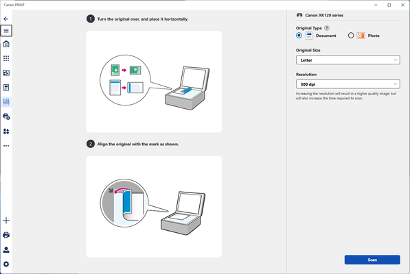 how to take print in canon printer