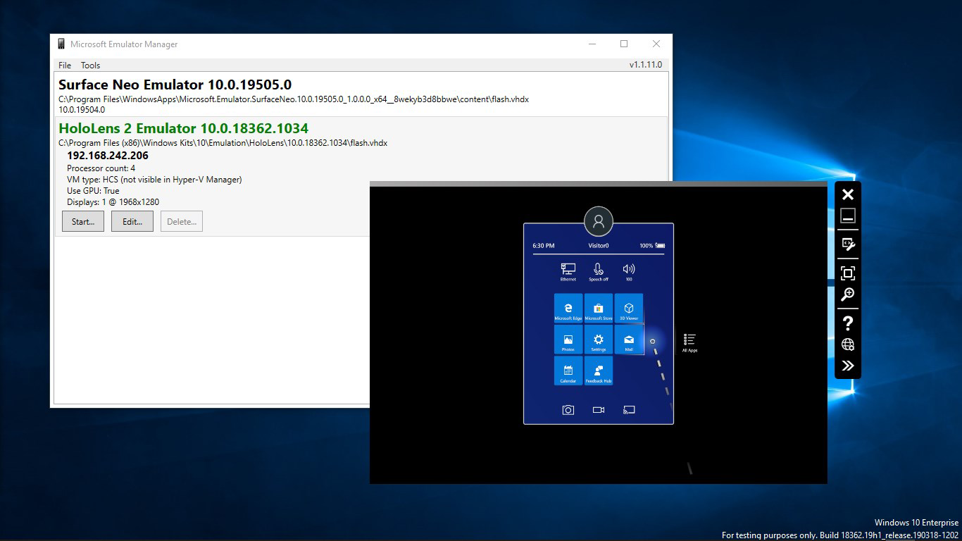 Microsoft Emulator