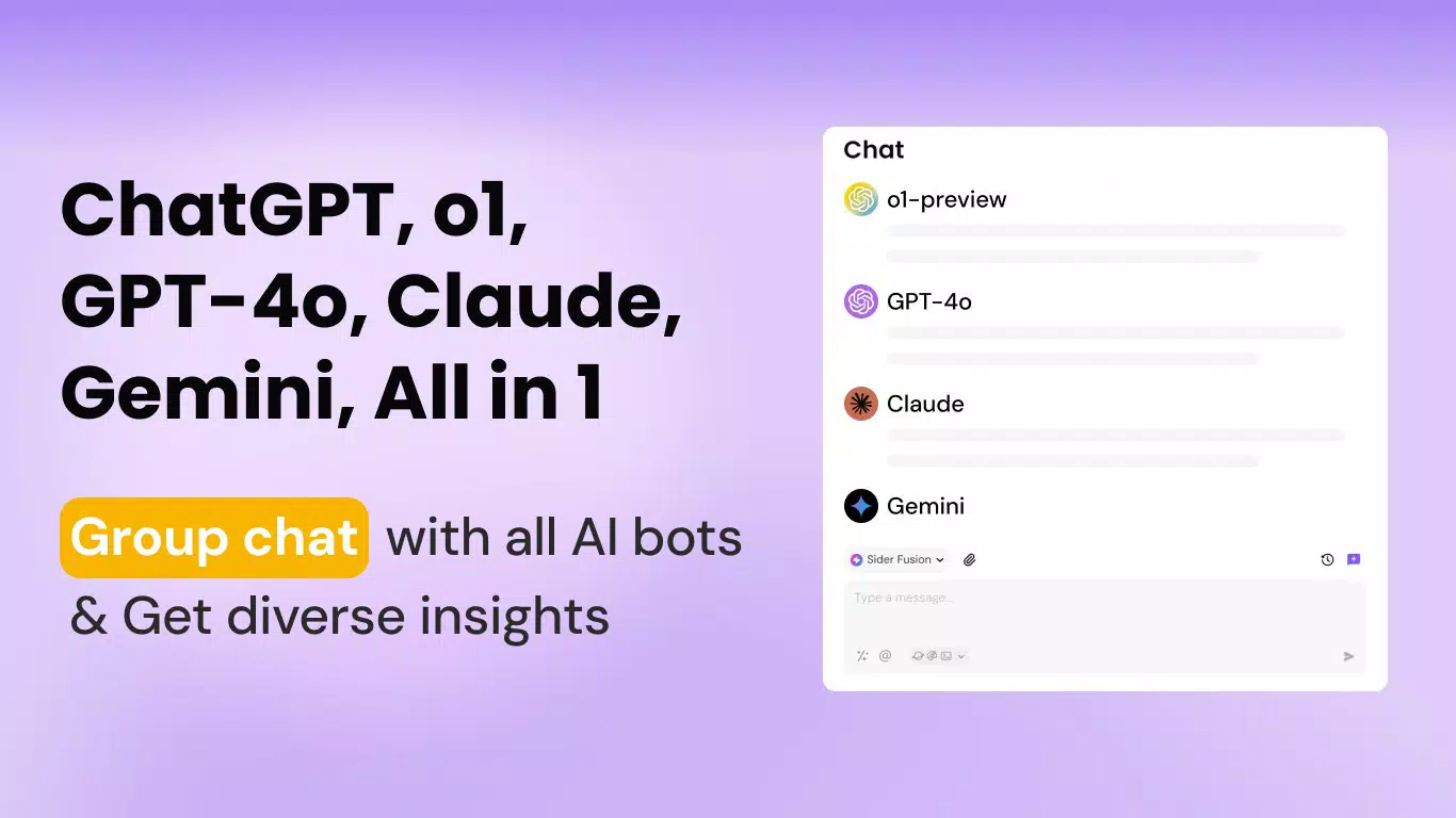 Sider: All in one AI Chatbot
