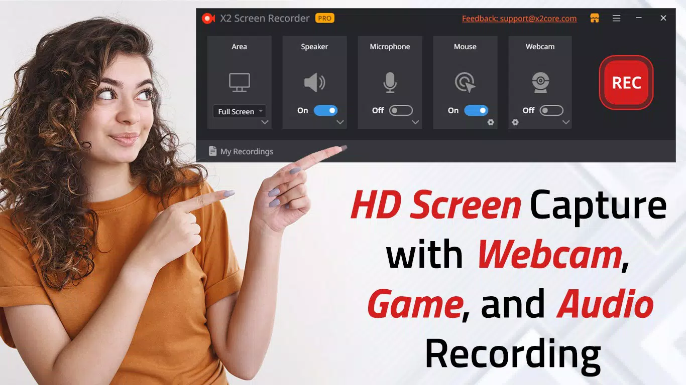 X2 Screen Recorder - Record Screen