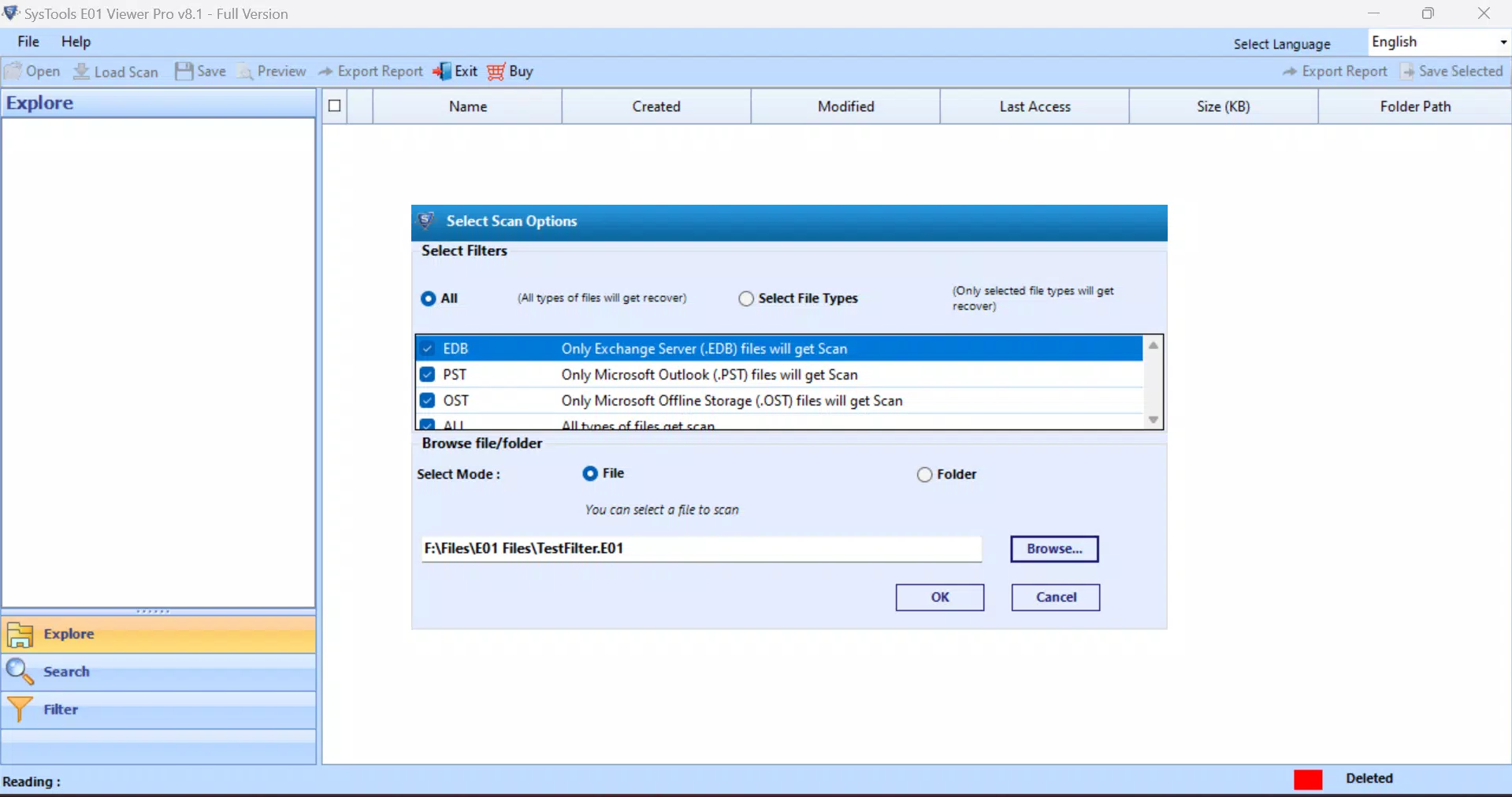 Main image for SysTools E01 Viewer Pro application
