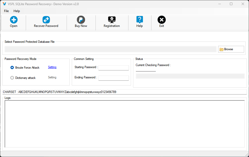 SQLite Password Recovery