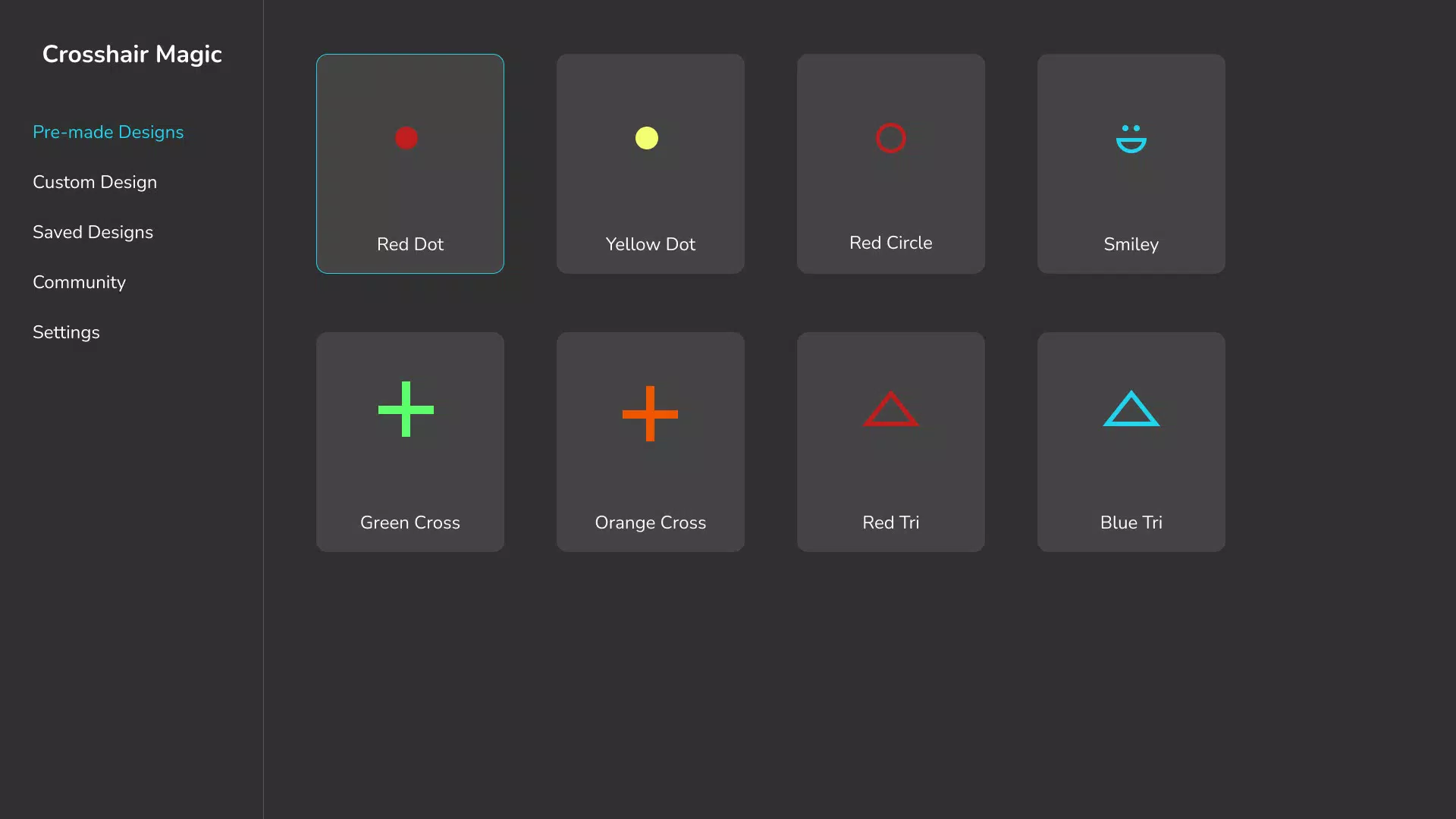 Crosshair Magic - in game overlay