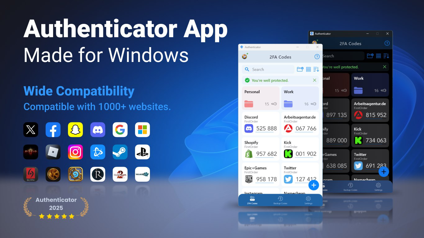 Authenticator App · 2FA for PC Windows Download