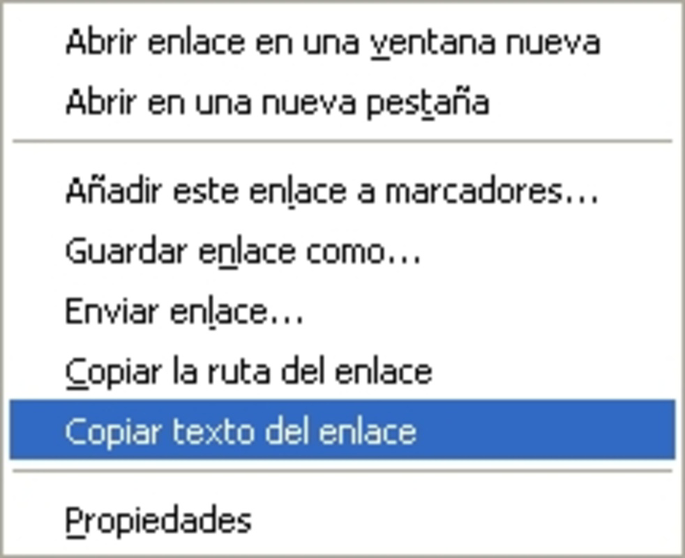 Copy Link Name