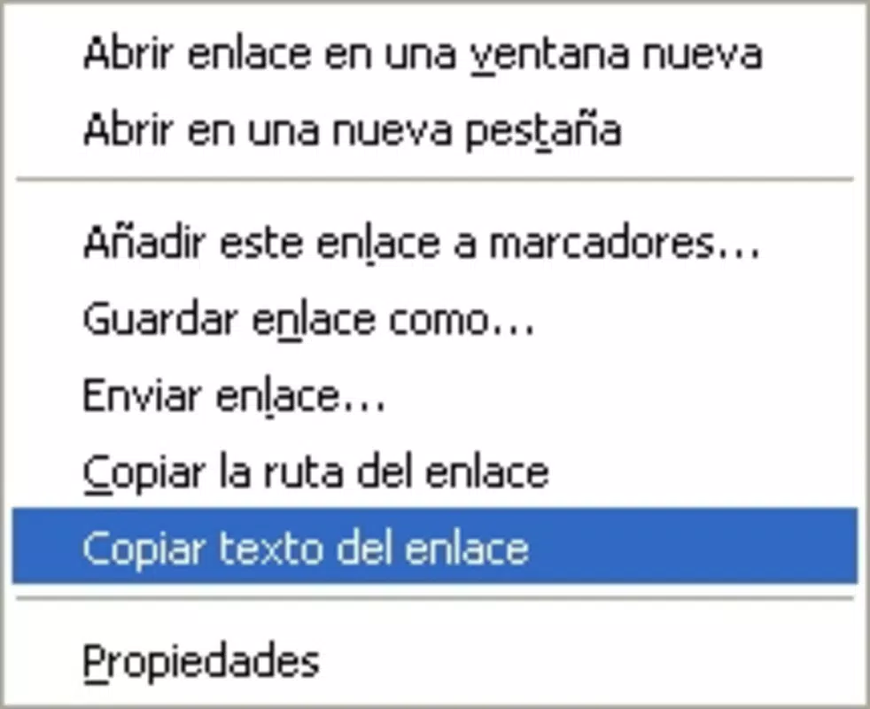 Copy Link Name