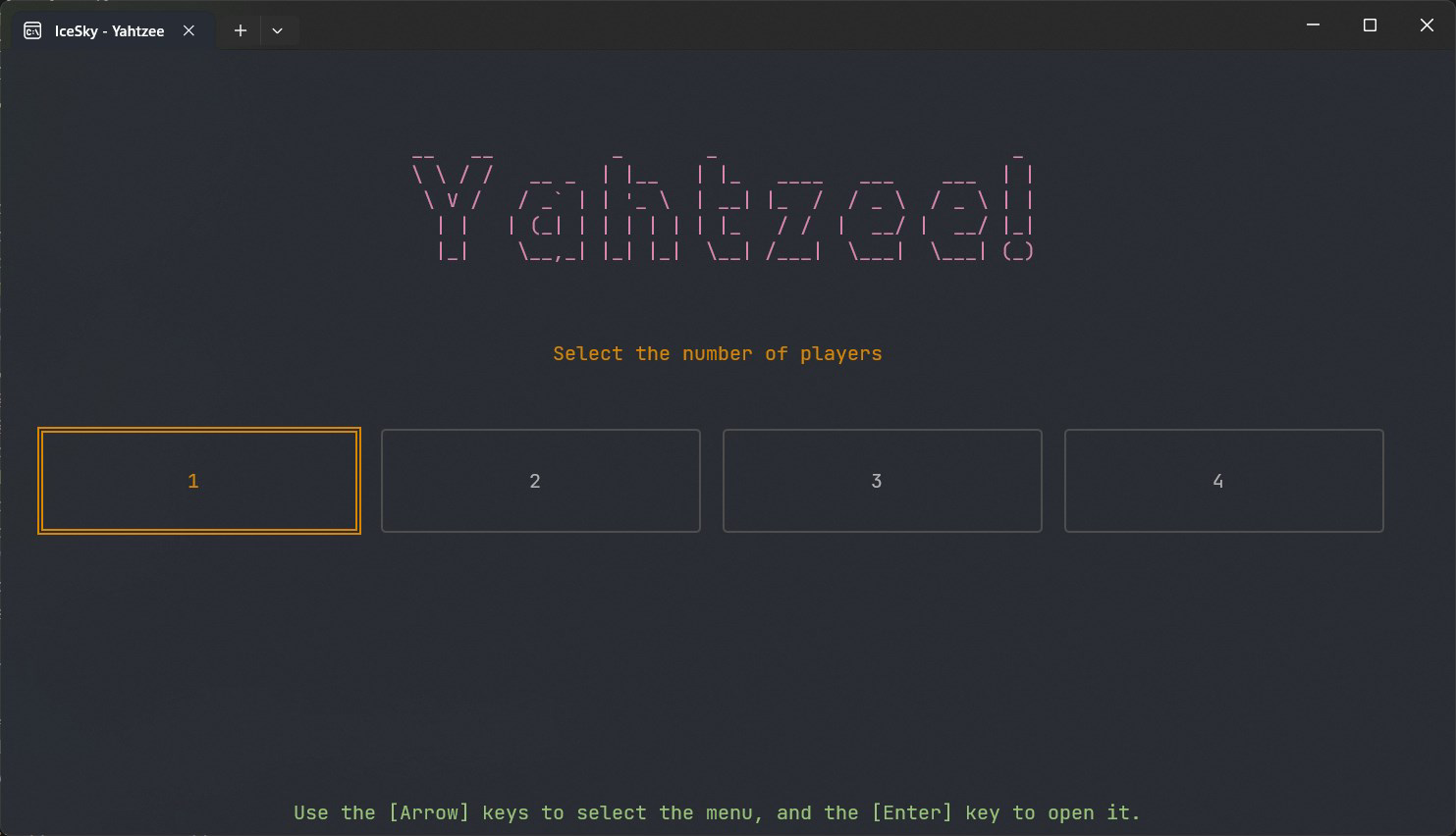 Yahtzee!
