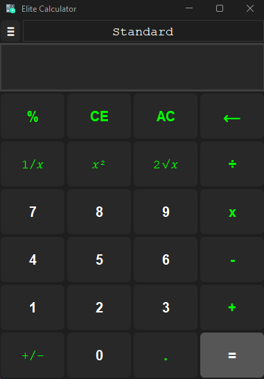 Elite Calculator