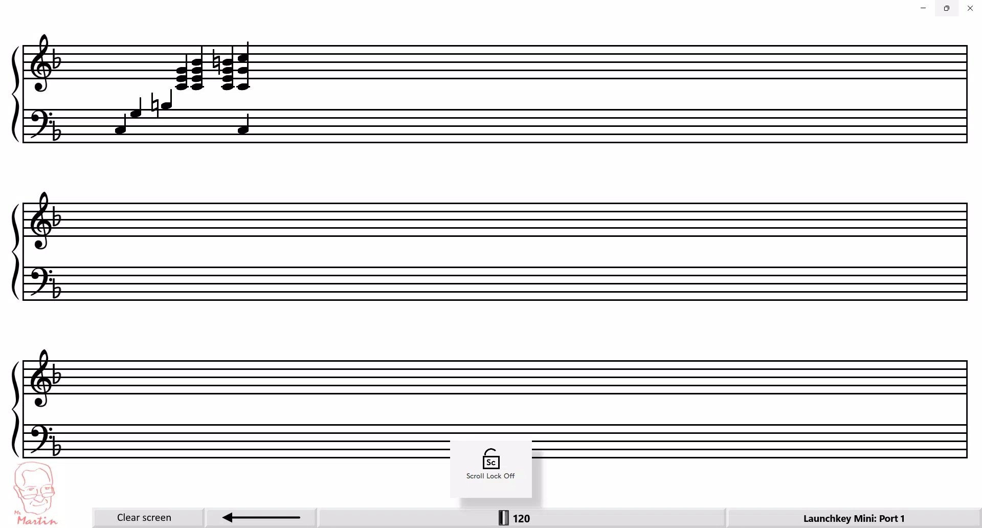 Main image for Midi to scores application
