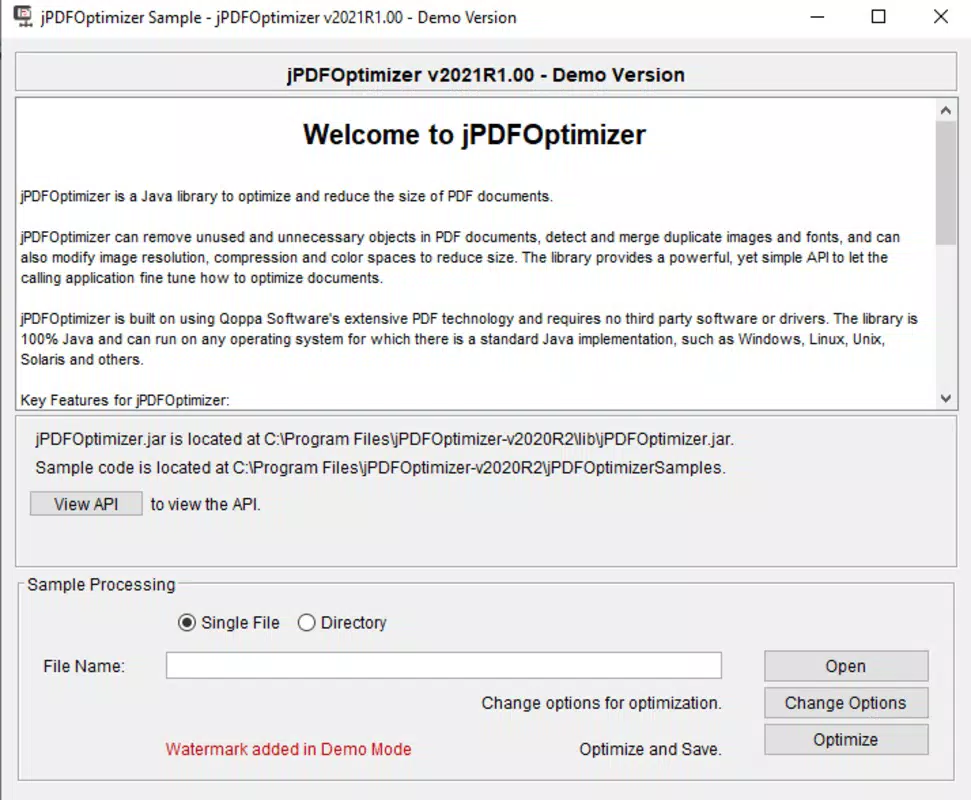 jPDF Optimizer