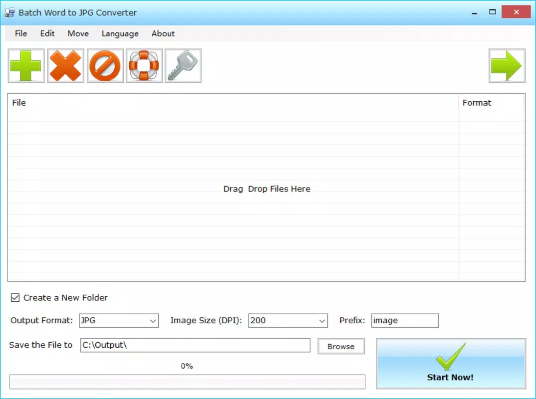 Batch Word to JPG Converter