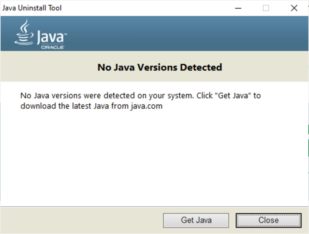 how to uninstall java on windows 10