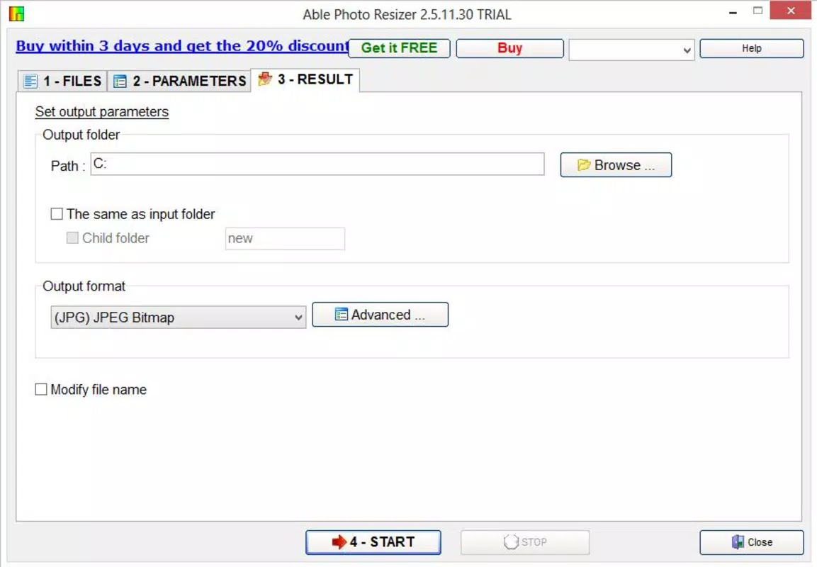 Main image for Able Photo Resizer application