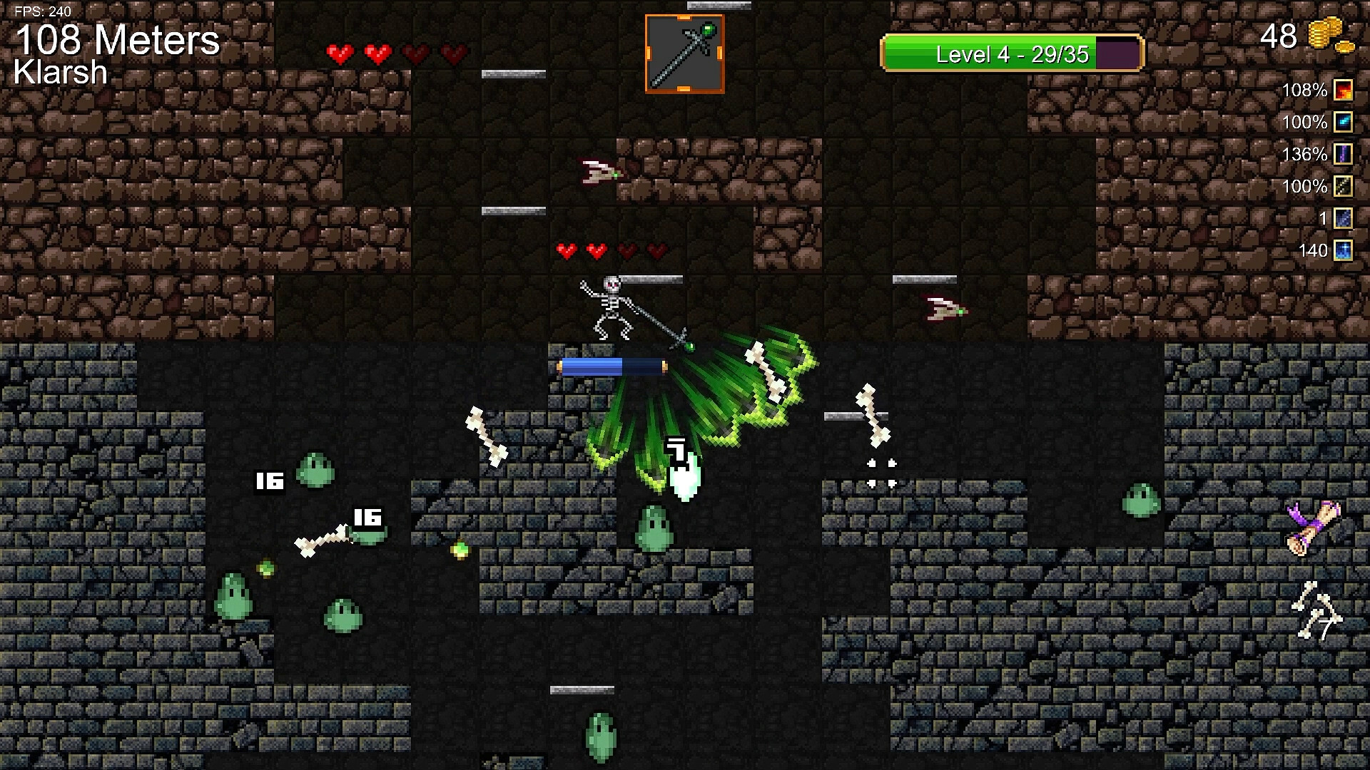 Downcave