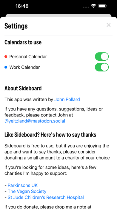 Sideboard poster