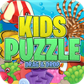 Drag And Drop Puzzle Logo