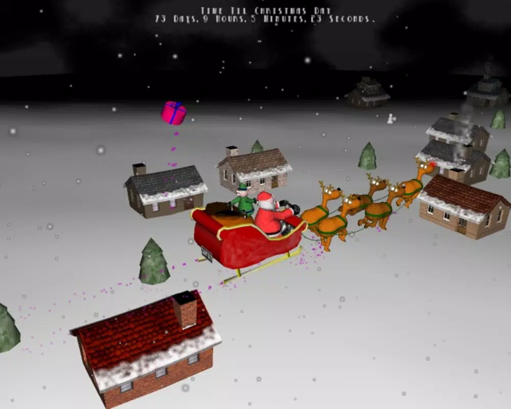 Very 3D Christmas Screensaver