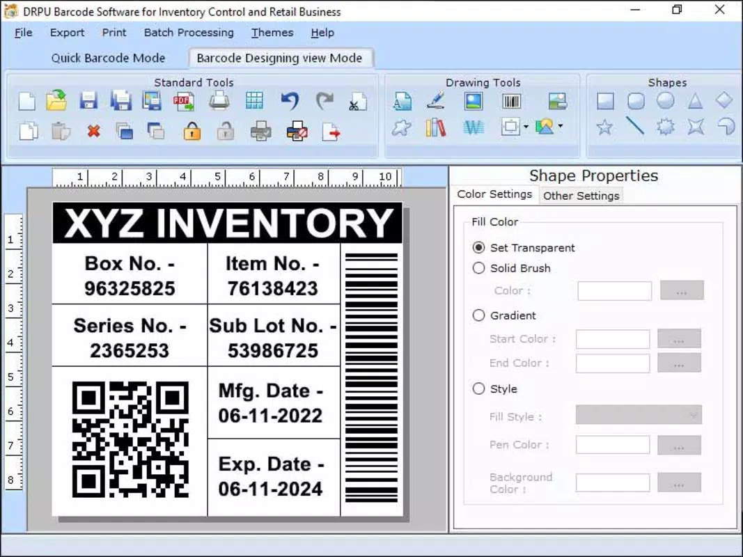 Main image for Supply Chain Barcode Maker Application application