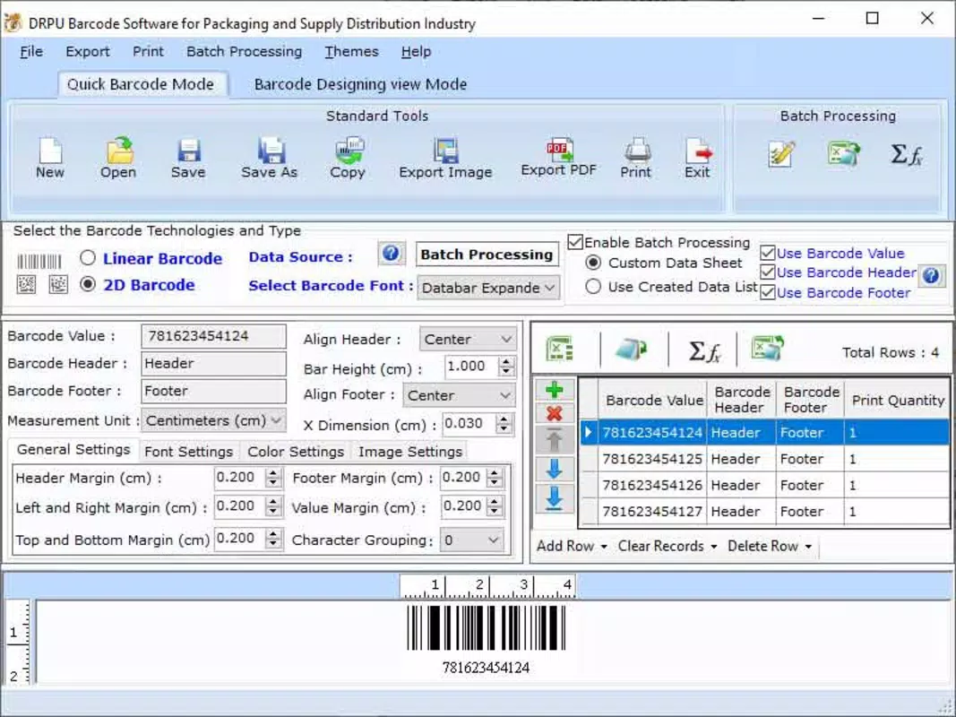 Main image for Shipping Logistic Barcode Maker Program application