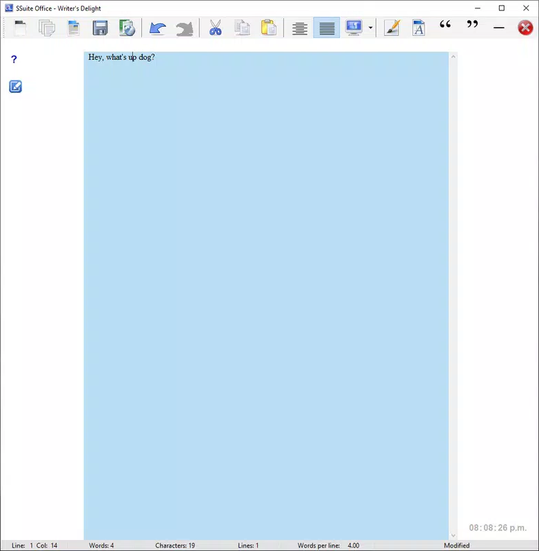 SSuite Writer's D'Lite