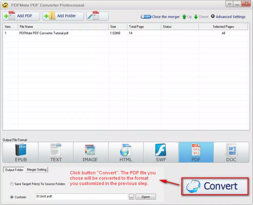 PDFMate PDF Converter Professional