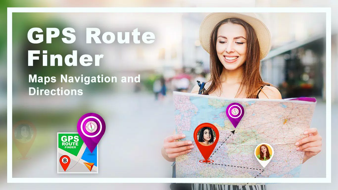 GPS Route Finder : Maps Navigation and Directions