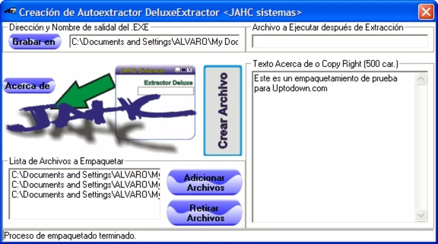 JAHC Autoextractor