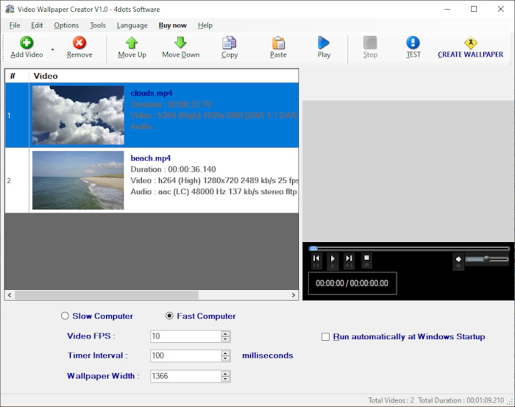 Video Wallpaper Creator