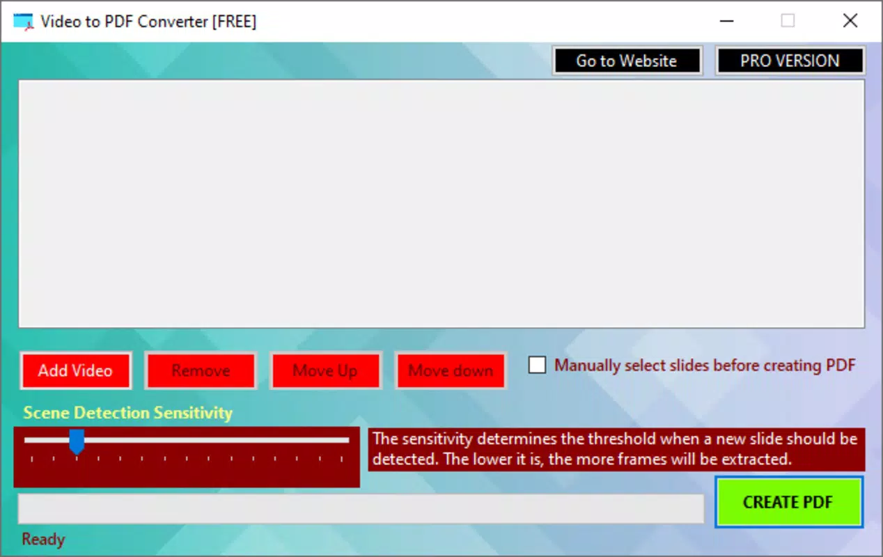 Video to PDF Converter