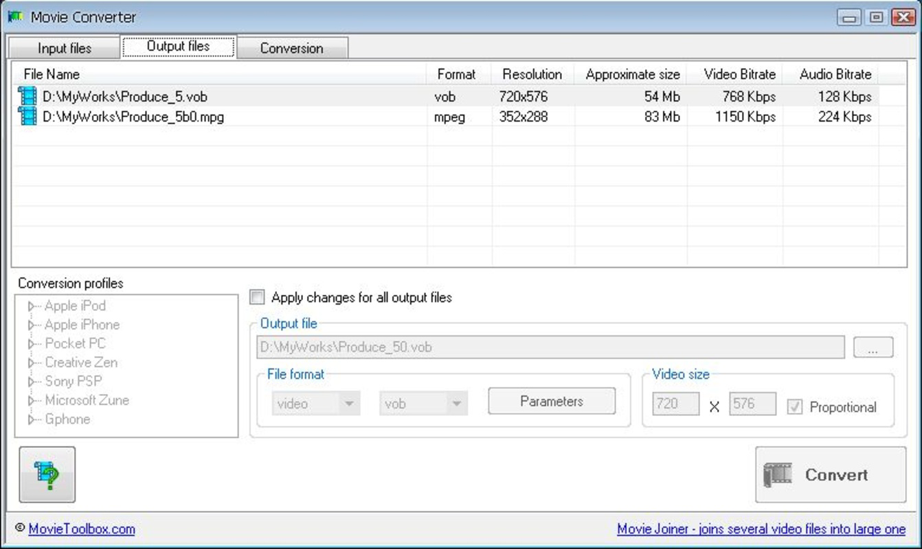 Movietoolbox Vídeo Converter