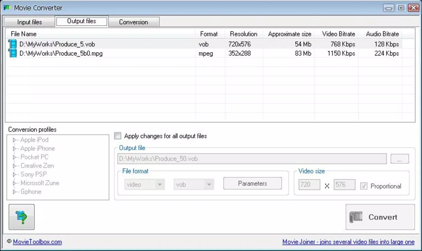 Movietoolbox Vídeo Converter