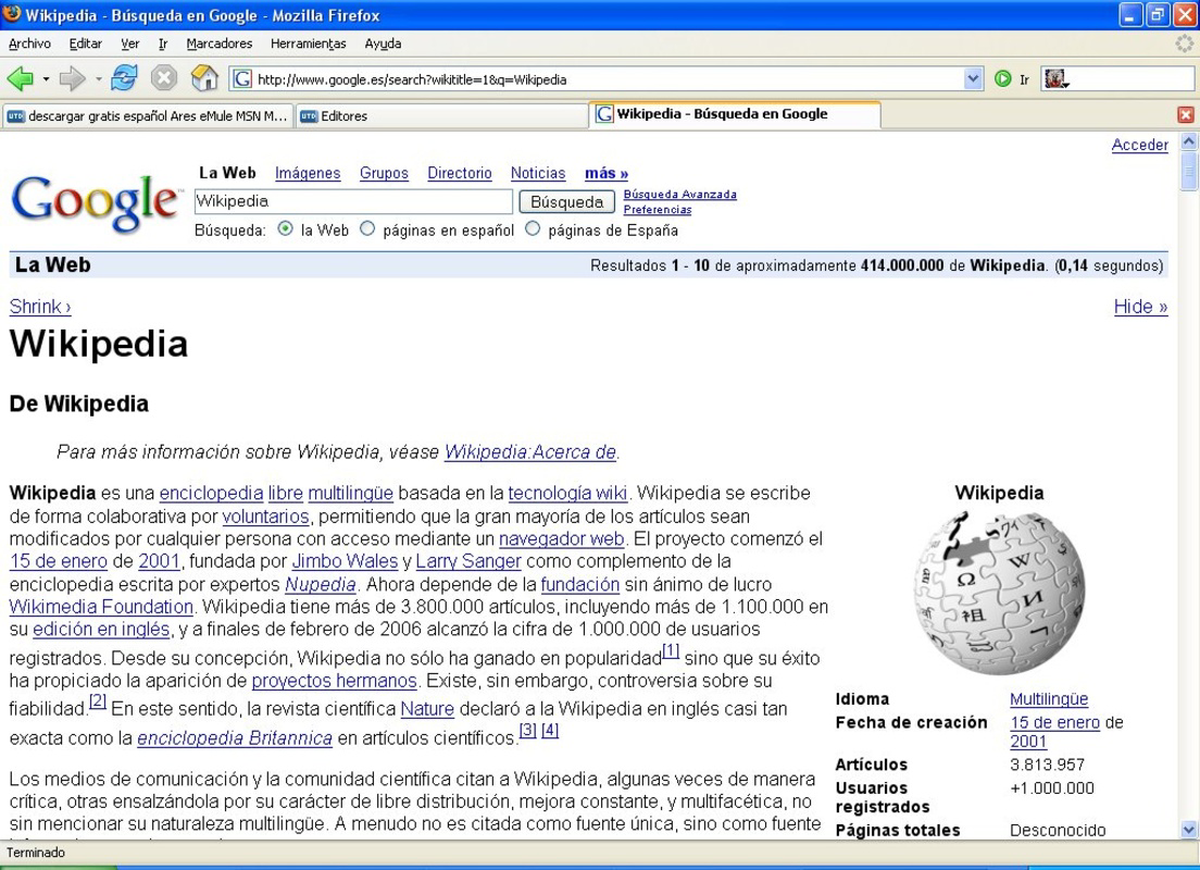 Googlepedia
