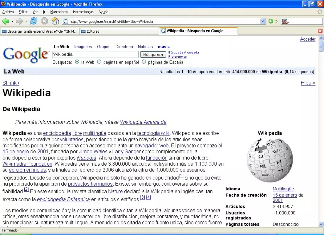 Googlepedia