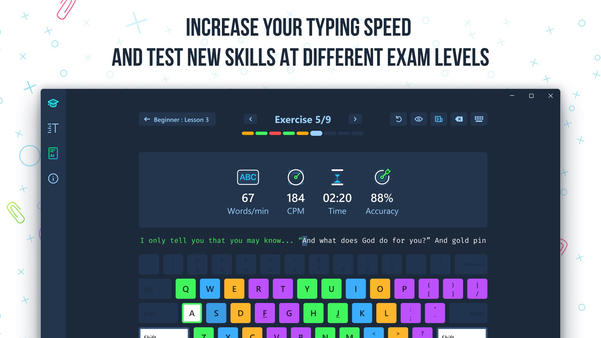 Master of Typing 3 - Practice of Touch Type for PC Windows Download