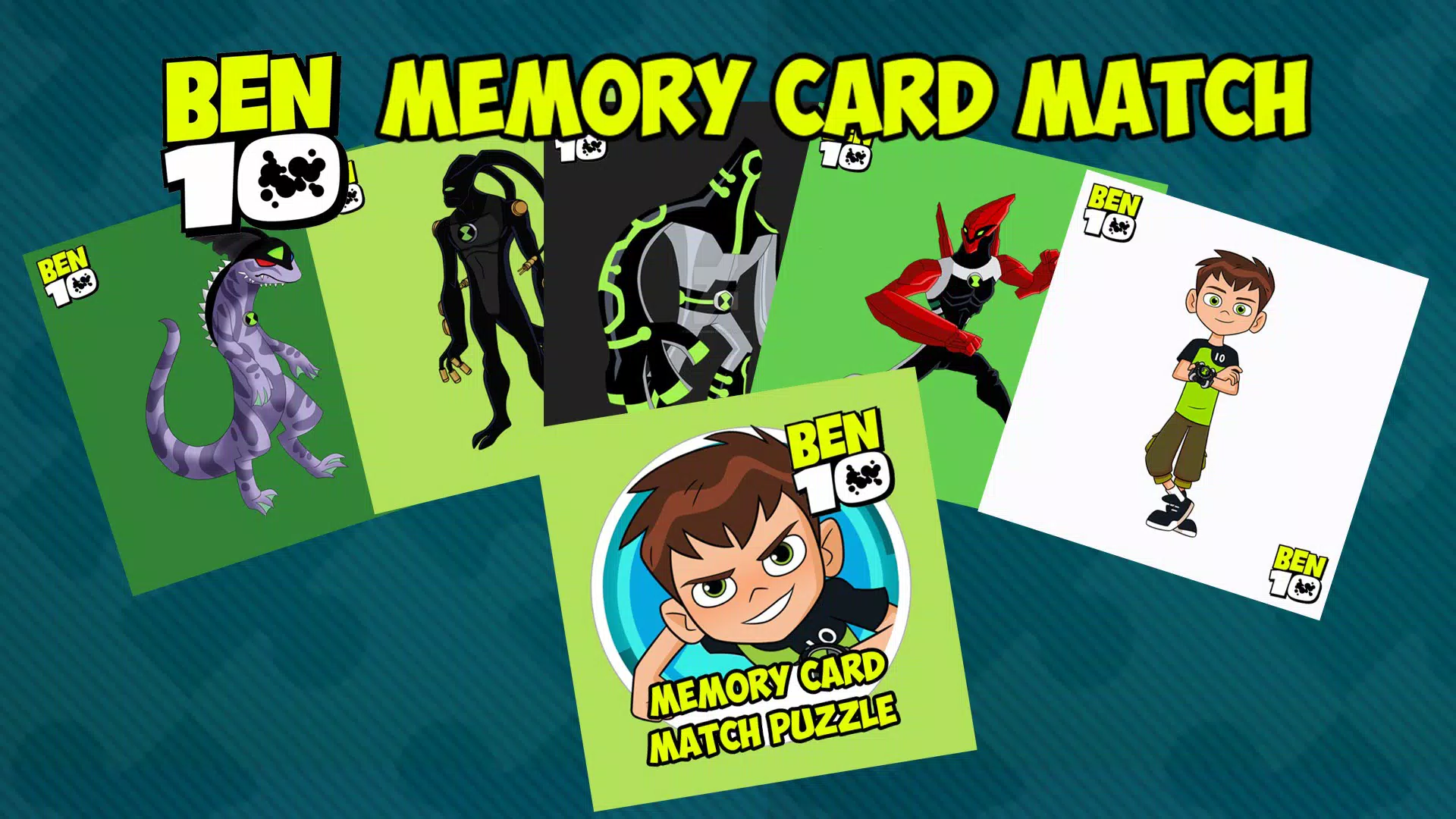 Ben Ten Memory Card Match