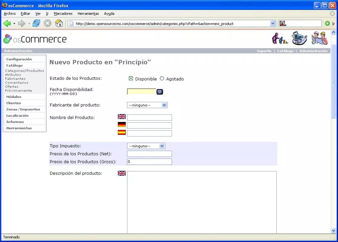 osCommerce