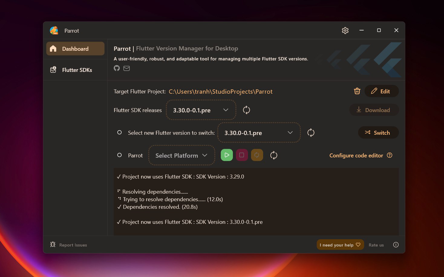 Parrot Preview for PC Windows Download