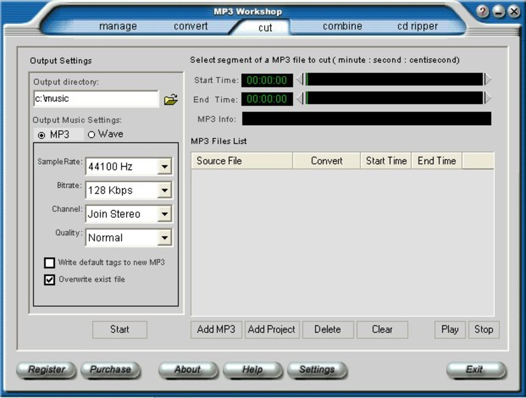 MP3 Workshop