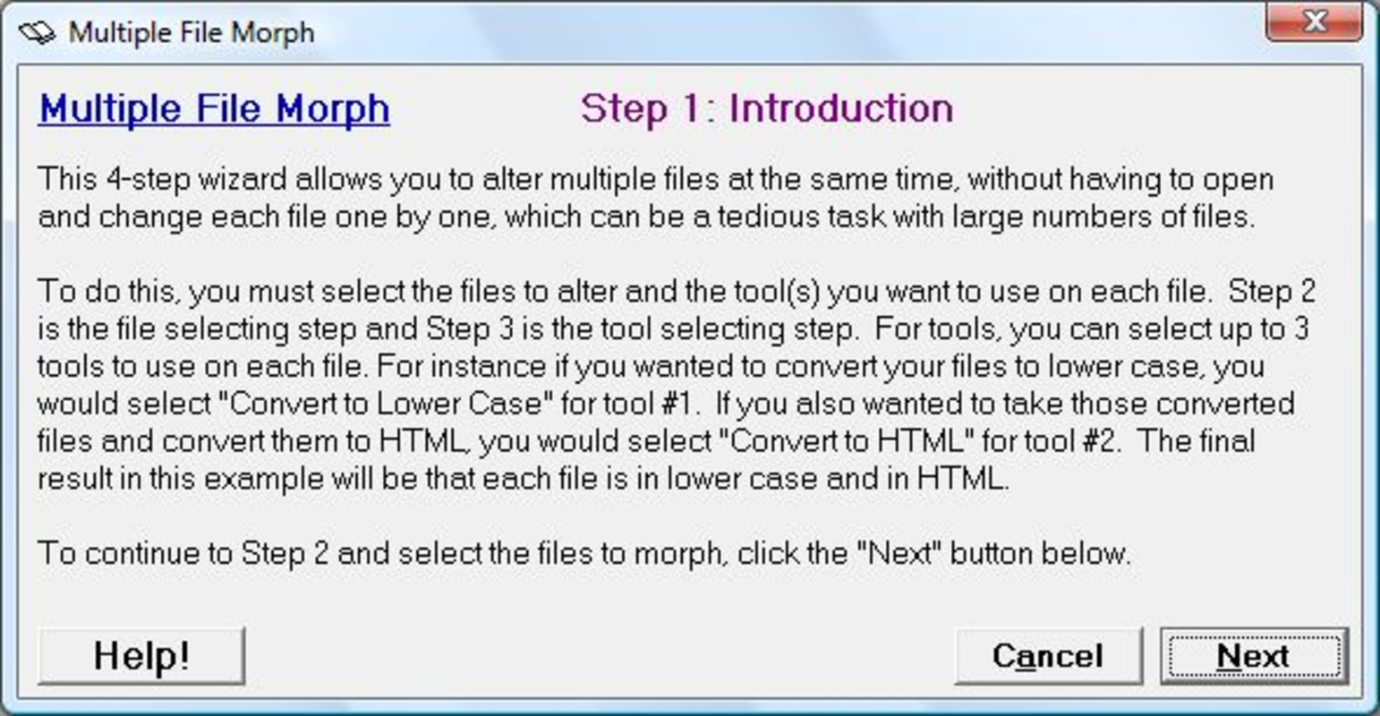 TextMorph