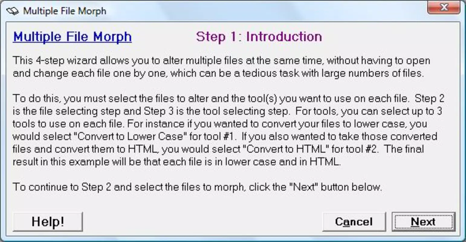 TextMorph