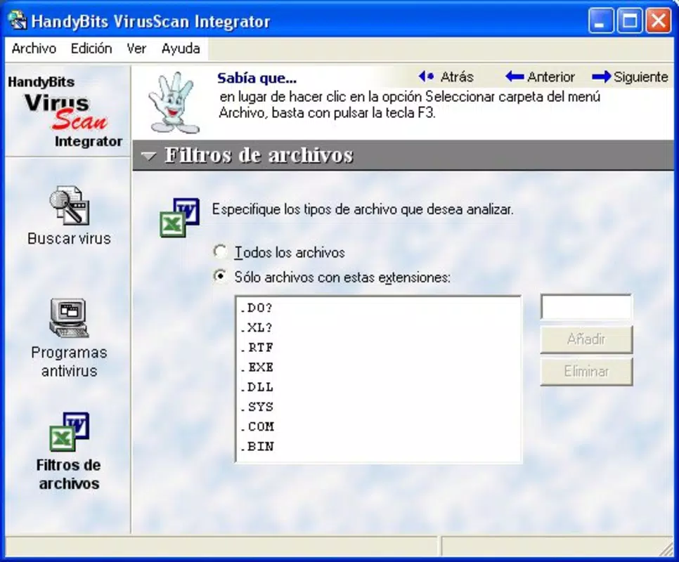 HandyBits VirusScan Integrator