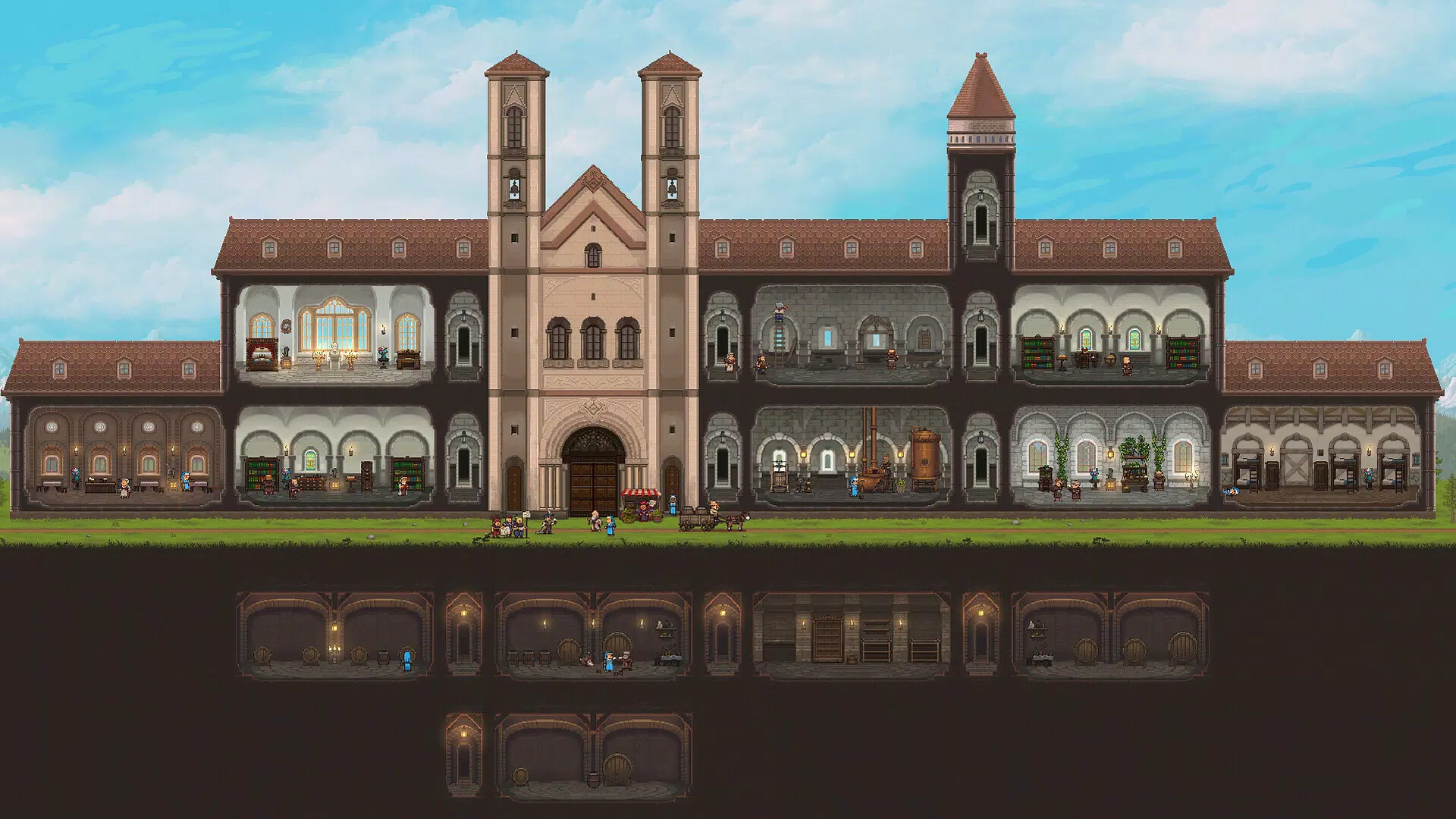 Ale Abbey - Monastery Brewery Tycoon