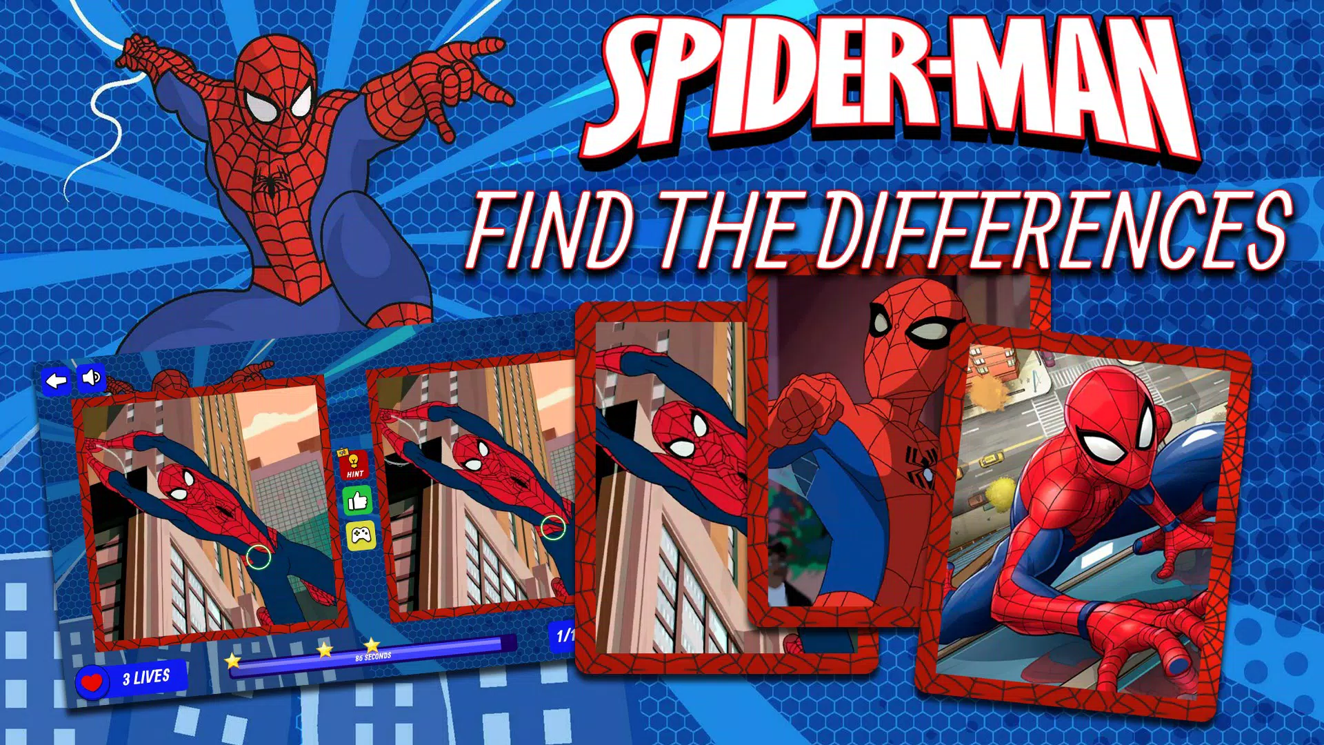 Spider Find The Differences