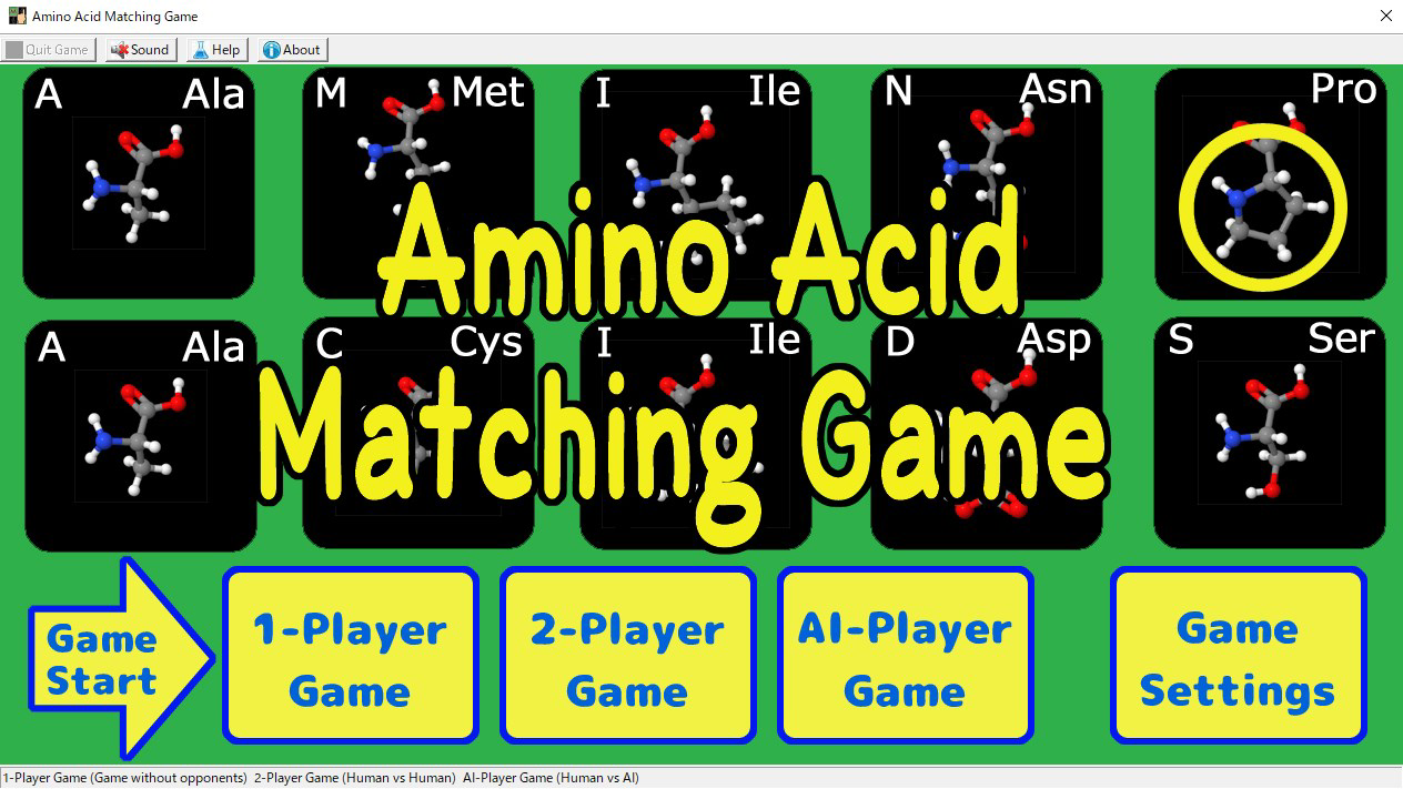 Amino Acid Matching Game for PC Windows Download